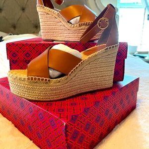 Tory Burch Espadrilles. NWT. Never worn. Still in box with dust bag.